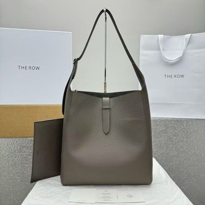 The ROW Blake hobo bag, bucket bag, shoulder bag, crossbody bag, lychee gray 1726