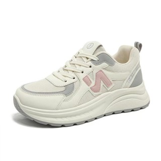 ผ้าตาข่ายรองเท้าวิ่ง รุ่นใหม่ล่าสุด แฟชั่นระบายอากาศได้รองเท…