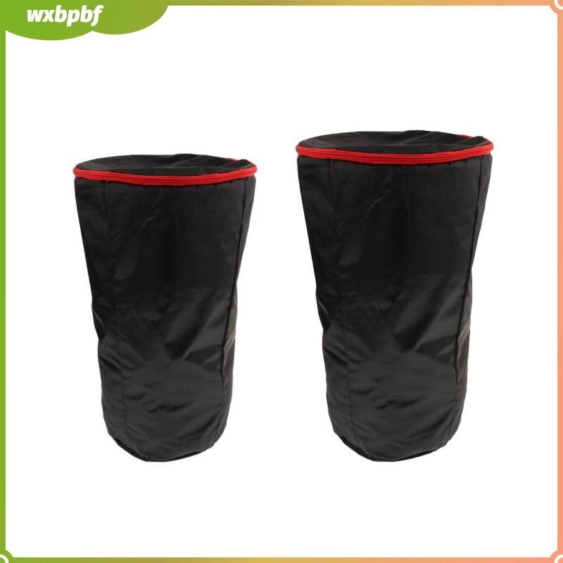 [wxbpbf] Black African Drum Storage Soft Case Djembe Backpack for Djembe 10 นิ้ว