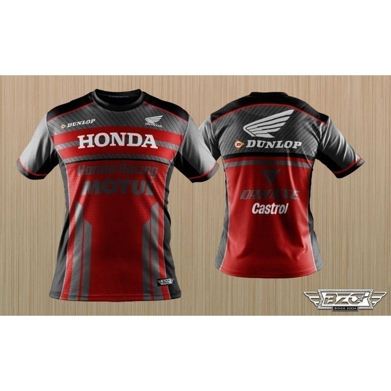 STOCKPREMIUM BRAND BZC,JERSEY MOTOR HONDA 3D T Shirt Size XXS-6XL
