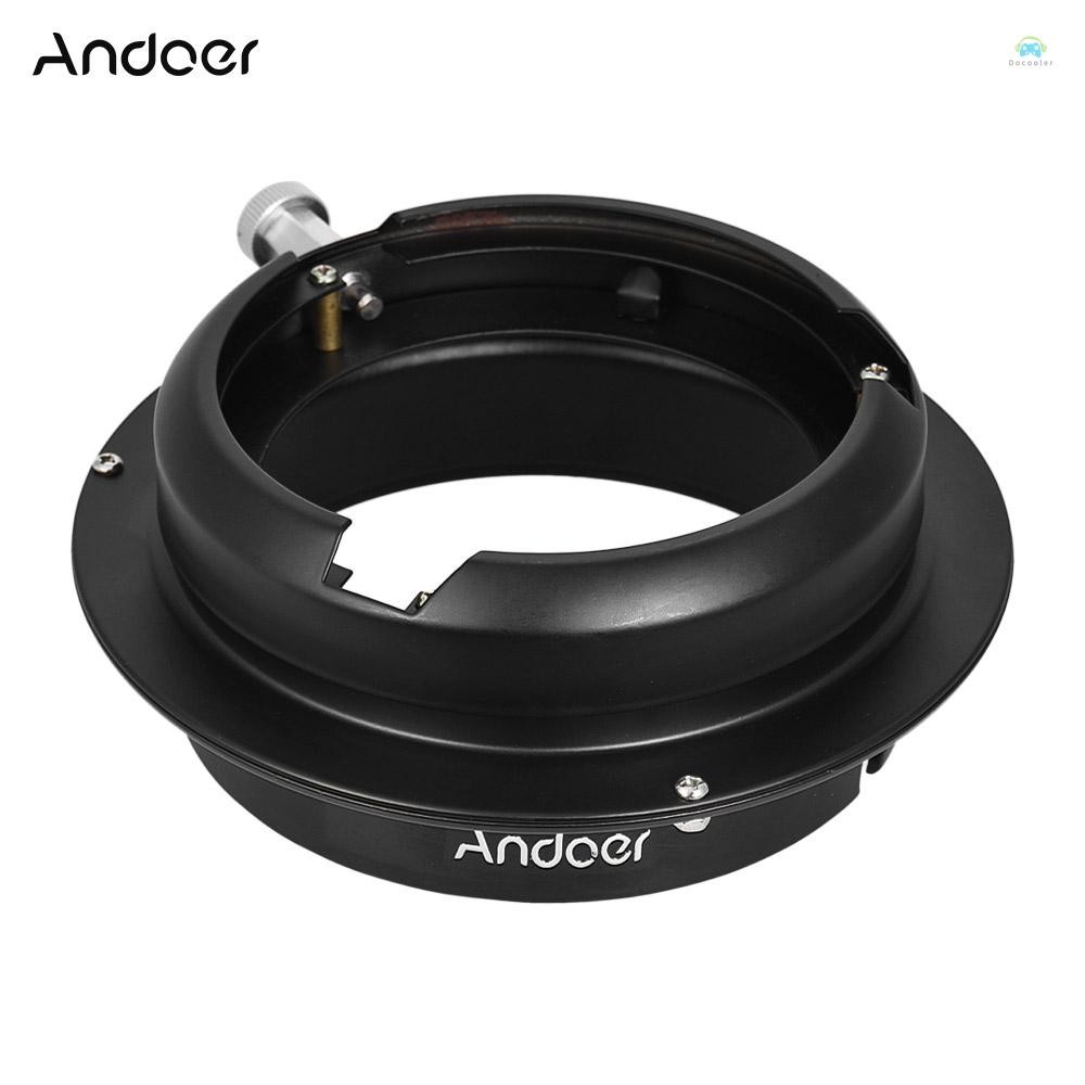 Yb2 Mount อะแดปเตอร์แหวน Andoer Professional การถ่ายภาพ Photo Studio Elinchrom Mount to Bowens Mount Speedring Converter อะแดปเตอร์แหวนสําหรับ Bowen Mount S