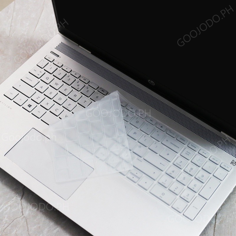 ฝาครอบคีย์บอร์ด HP pavilion 15 15s series ซิลิโคน 15 นิ้ว 15.6 แล็ปท็อปคีย์บอร์ดป้องกันผิว HP 15s-du 15s-dy-tx 15s-fd-tu/ns/ne 15-cc707tx 15-cs 15-ck 15-dk แป้นพิมพ์