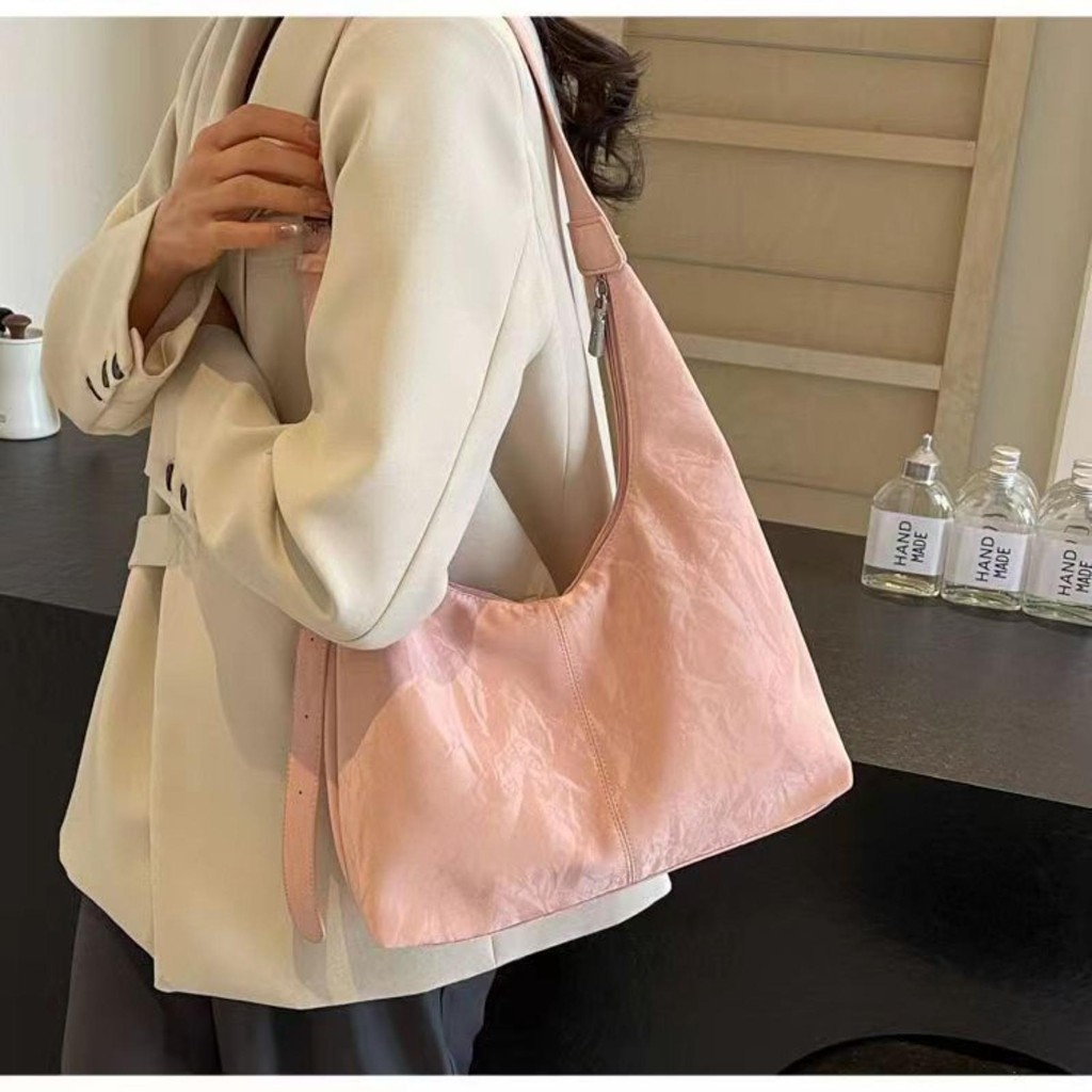 【พร้อมส่ง】miss bag fashion1 กระเป๋าสะพายข้าง กระเป๋าถือ สะพายไหล่ กระเป๋าหนัง แฟชั่นสไตล์เกาหลี