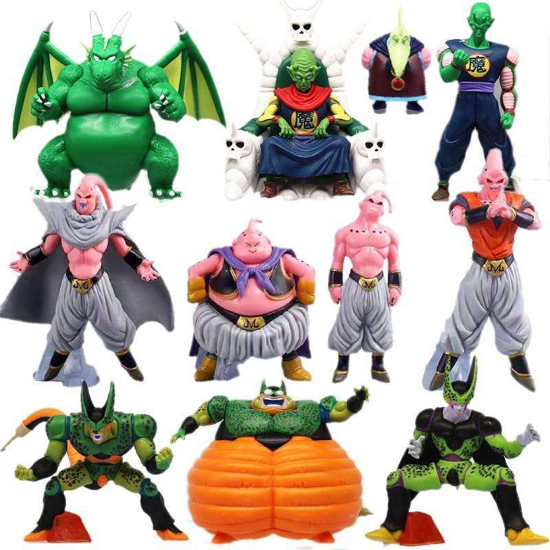 Dragon Ball Full Form Villain Demon Bubic Big Demon King Saru Frieza Combat ตุ๊กตาตกแต่งรูป
