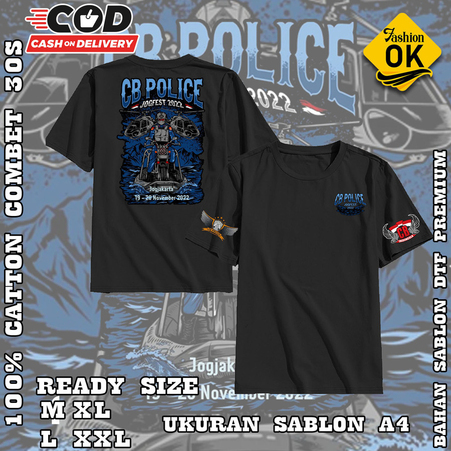 DarjoClothing - งานเสื้อยืด CB Police Jogja บน november 19-20