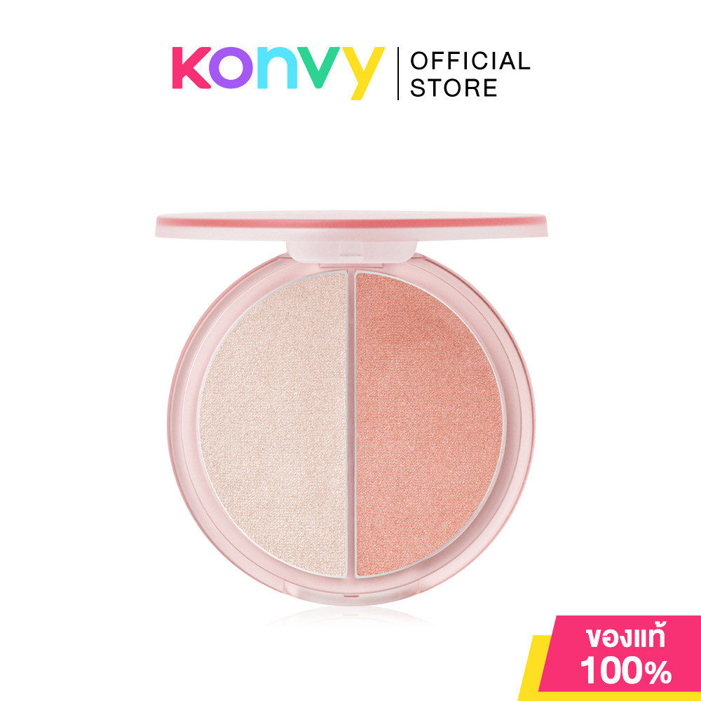 4U2 Skin Blush & Highlight Duo Cream 12g โฟร์ยูทู สกิน บลัช แอนด์ ไฮไลท์ ดูโอ ครีม.
