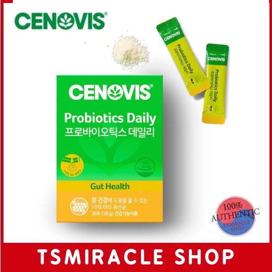 Cenovis Probiotics Daily Gut Health Powder 30 Sticks (30-day supply)