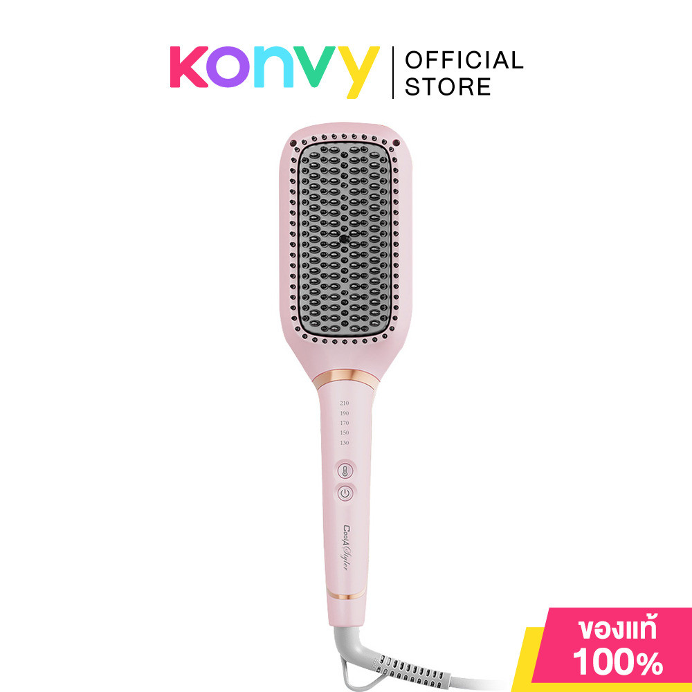 Cool A Styler Hair Straightening Comb #CA-702 คูล เอ สไตล์เลอร์ หวีไฟฟ้า 50 มม..
