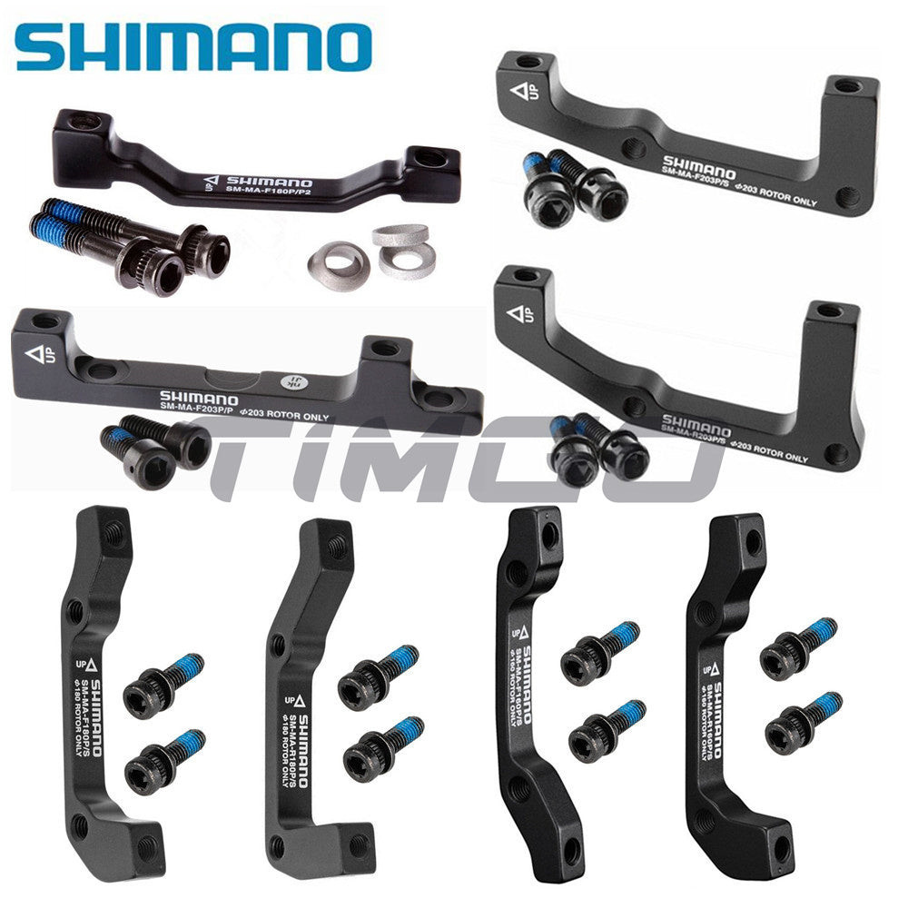 Shimano MTB Bike Adaptor 160mm/180mm/203mm Hydraulic Mechanical Disc Rotor Adapter Post Mount เบรค Caliper PM-PM/IS Mount