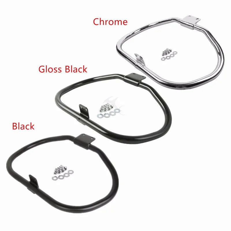 TT บาร์ป้องกันการชนสำหรับเครื่องยนต์มอเตอร์ไซค์ฮาร์เลย์สปอร์ตสเตอร์ XL XR เหล็ก883 1200กำหนดได้เจ็ดส