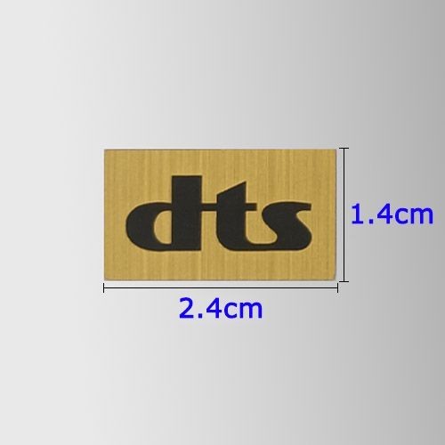 ♚-♚Dolby DTS เสียงโลโก้โลโก้สติกเกอร์พีวีซีเครื่องขยายเสียงเสียง HIFI, โลโก้รับรอง Dolby ราคา ถูกที่สุด ดีลบีเคเค แกลเลอรีภาพที่ 4