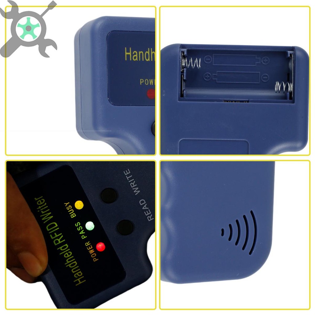125khz RFID Card Copier แบบพกพามือถือ Writer ID Card Duplicator 5 การ์ด ID Key Card Reader สําหรับ Home Access Control ระบบ SHOPTKC1041