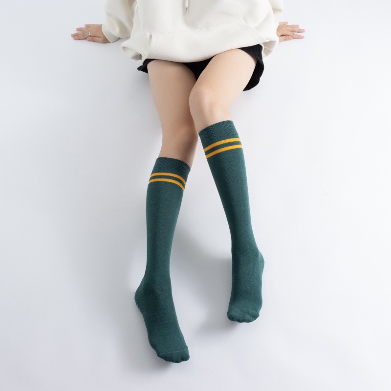 สุภาพสตรี Parallel Bar Style Mid-Tube Yoga Socks ถุงเท้าพิลาทิส
