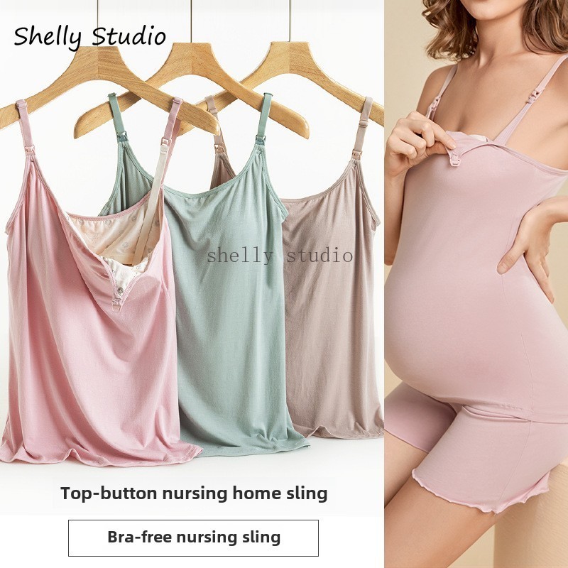 เสื้อสายเดี่ยวให้นมบุตรสําหรับคลอดบุตรคุณภาพ / เสื้อสายเดี่ยวที่เป็นมิตรสําหรับให้นมลูกหลังคลอด