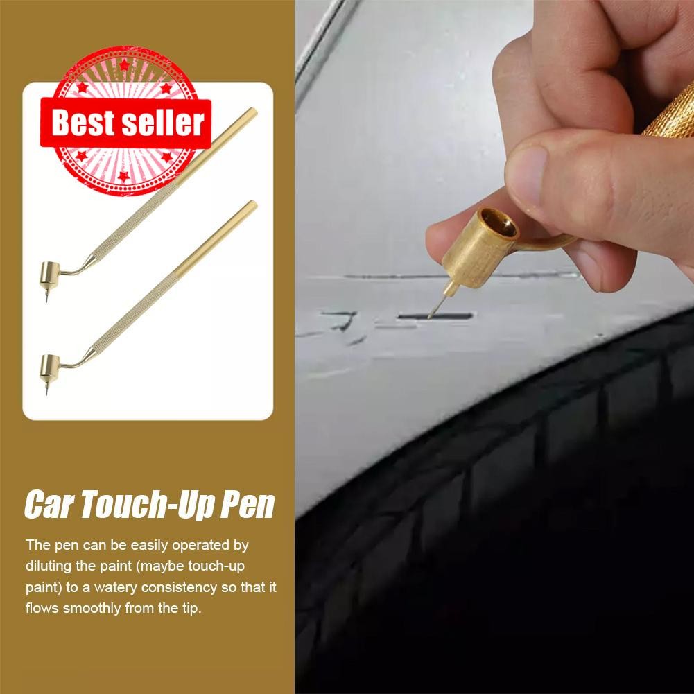 ปากกาสีรถยนต์รายละเอียด Fine Line Fluid Writer ปากกาสีเอียง Applicator T7e7