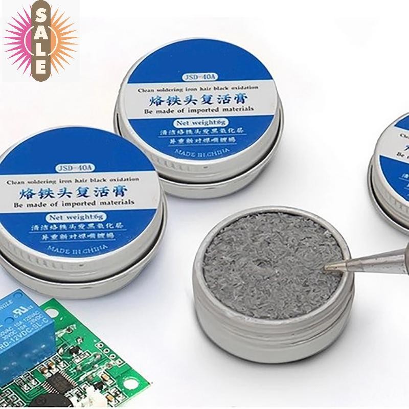 Ap หัวแร้ง Tip Tinner Activator Tip Cleaner Remover Lead Free 6g ที่