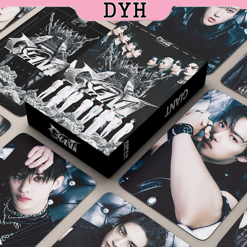 55 ชิ้น Stray Kids LOMO การ์ดอัลบั้มยักษ์ Photocard KPOP คอลเลกชันการ์ด