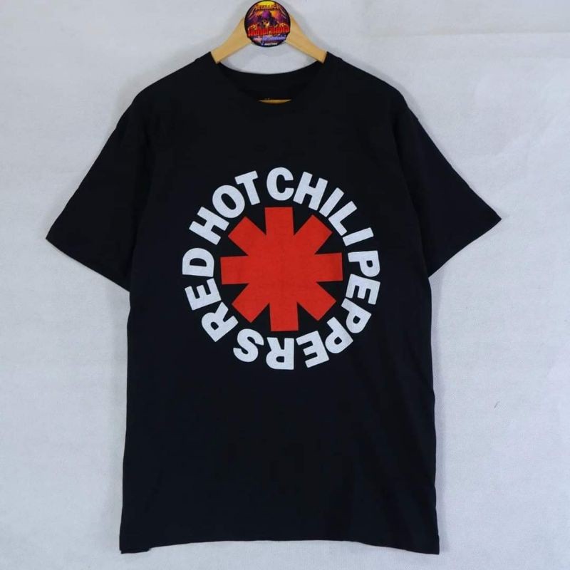 ECUPPER เสื้อวงลิขสิทธิ์แท้ "Red Hot Chili Peppers ลาย Classic Asterisk " tee