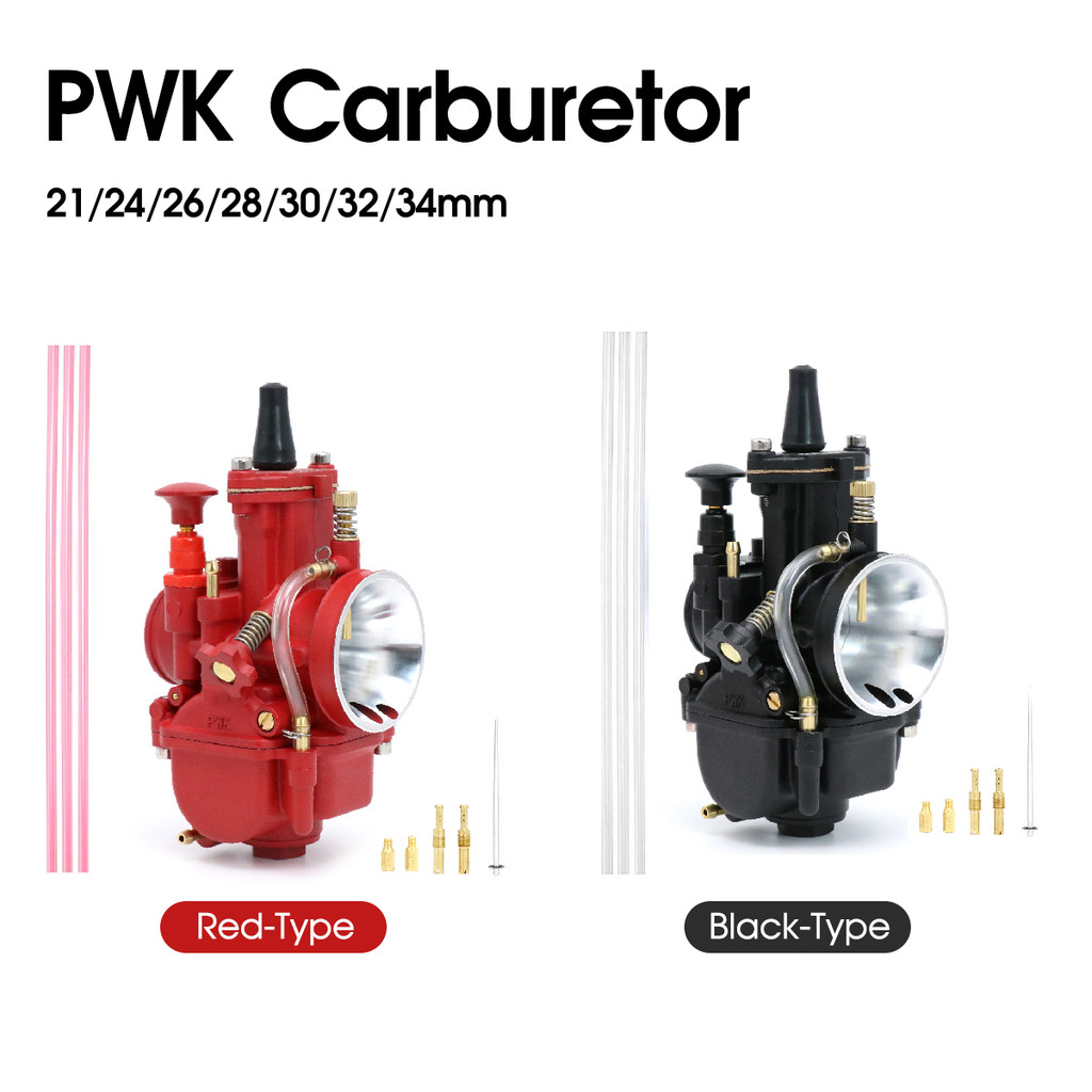 สําหรับ KEIHIN 2T 4T เครื่องยนต์รถจักรยานยนต์ PWK 21 24 26 28 30 32 34 มม.คาร์บูเรเตอร์ Power Jet