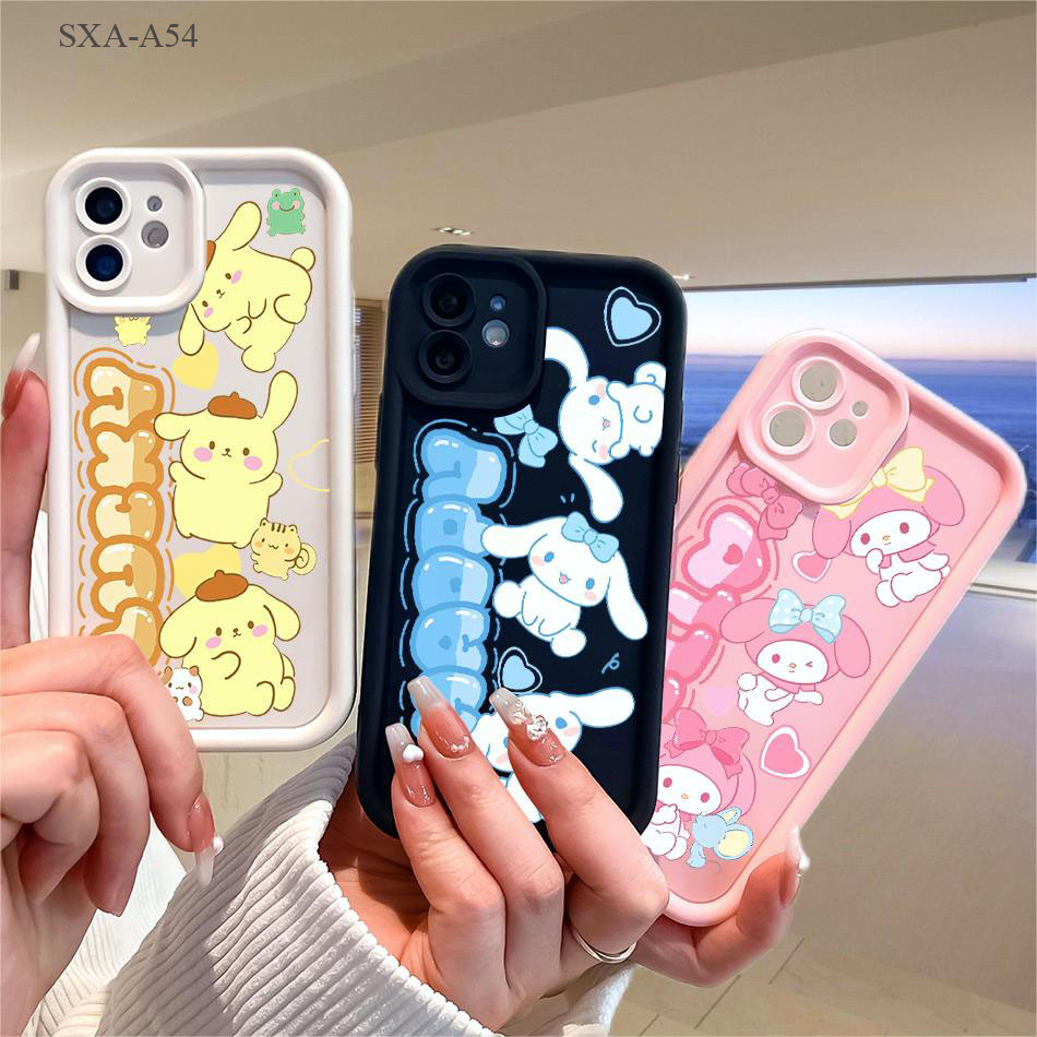 เคส For Samsung Galaxy A54 A53 A05S A05 A15 A34 A12 A14 A04S A03 A03S A02S A23 A24 A25 A04 A50 A50S A22 A51 4G 5G JGS