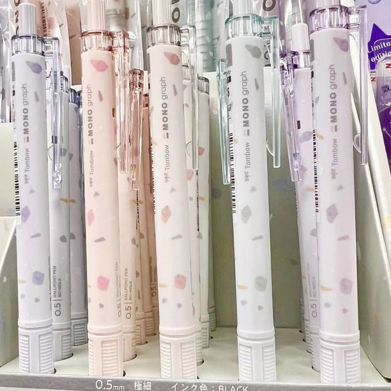 Tombow Graph Mono Ball Pen Candy Color 0.5 หมึกดํา
