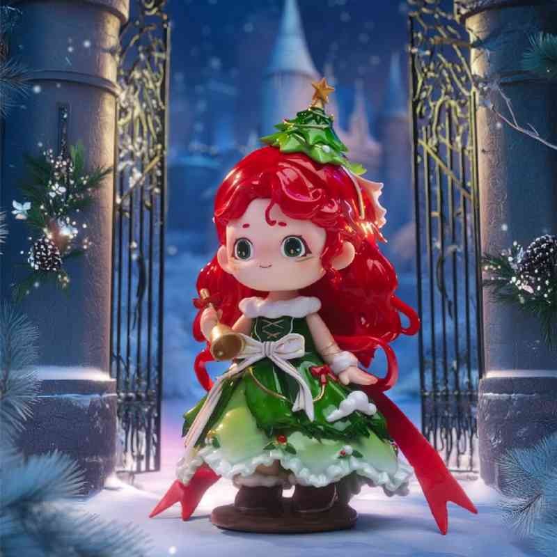 Christmas Secret Ball กล่องตาบอด 2024 ใหม่อินเทรนด์สาวเจ้าหญิงโรงรถชุดเครื่องประดับของขวัญ NS