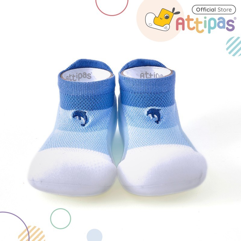 Attipas Functional Baby Shoes Prewalker Shoes - Dolphin Navy