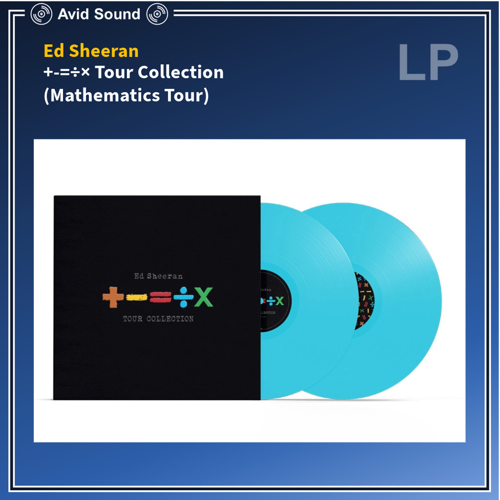 แผ่นเสียง Ed Sheeran +-=÷× Tour Collection (Mathematics Tour) ใหม่ ซีล Ed Sheeran Vinyl LP