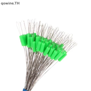 [qowine] 100 ชิ้น S/SS/SSS/M/L/LL ถั่วป้องกันการห่อลอยตกปลา Bobber ซิลิโคน Stopper Space Bean Connector สายตกปลา Tackle TH