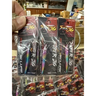 เหยื่อไมโครจิ๊ก Superjig มีขนาด 1.5กรัม - 80กรัม (ไม่มีตัวเบ็ด)