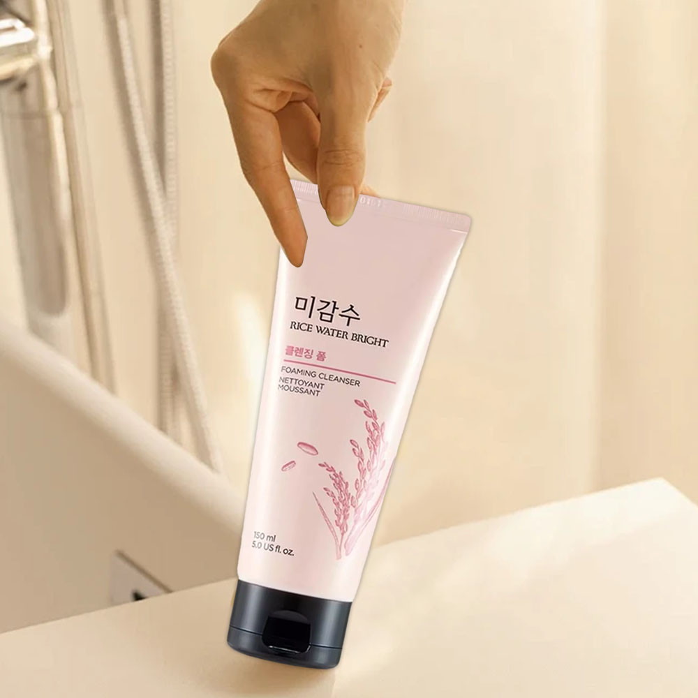 THE FACE SHOP - Rice Water Bright Cleansing Foam 150ml - รูปที่ 3