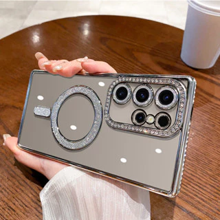 เคสกันกล้อง พร้อมเลนส์กล้อง เคส ชาร์จได้ สำหรับ Samsung A26 A36 A56 A16 A55 A06 A17 A07 S24 S25 S23 S26 ultra Plus fe