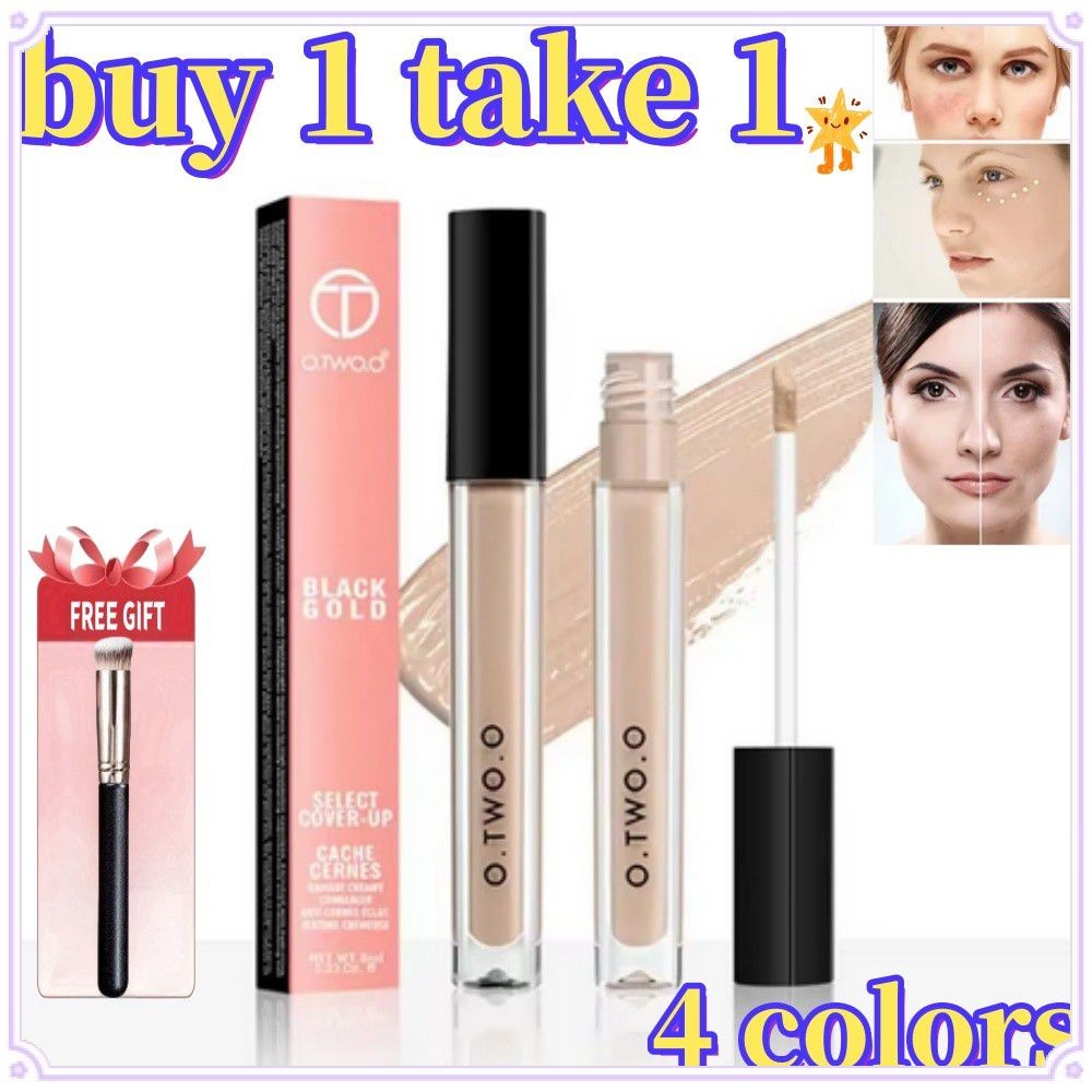 ซื้อ 1 take 1O.TWO.O คอนซีลเลอร์ให้ความชุ่มชื้นแสงธรรมชาติแม้ผิวโทนคอนซีลเลอร์ 4 สี Face Contouring 