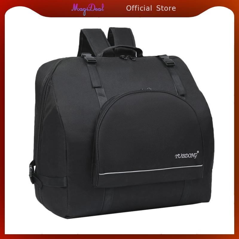 [MAGIDEAL] เบาะหนา 60-120 Bass Piano Accordion Gig Bag Case Backpack 60 Bass