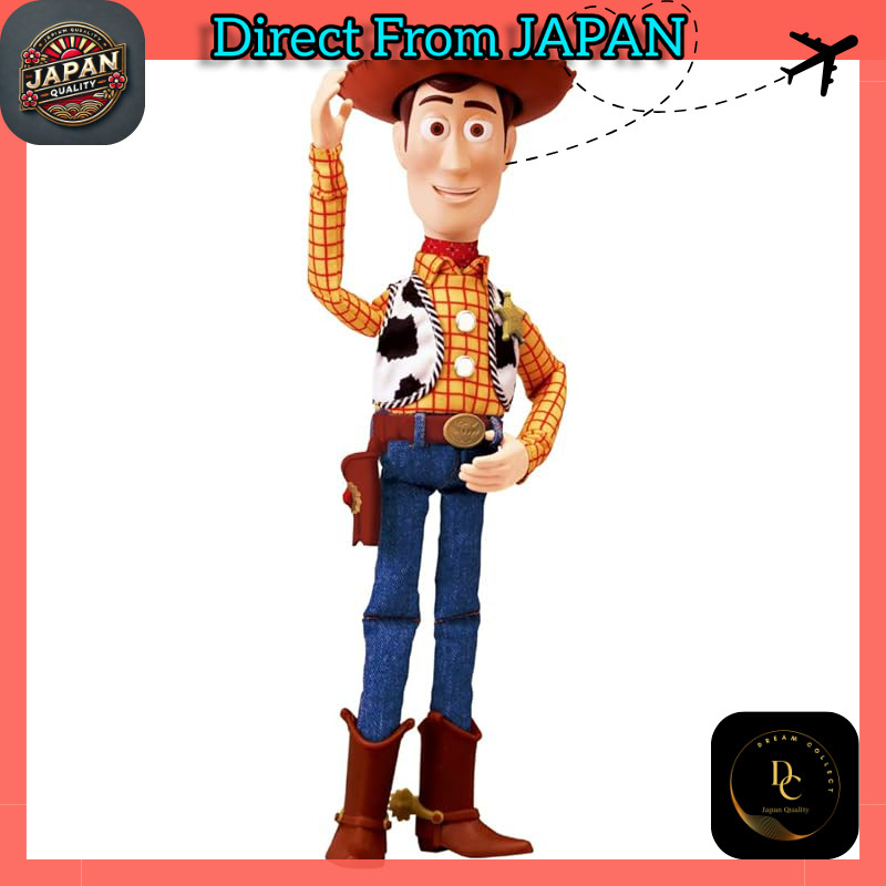 Takara Tomy Disney Toy Story Real Size Talking Figure Woody (Remix Version) 161042
