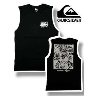 Muscle Tank / Original Quiksilver Tank Top / เสื้อยืดกีฬา Qu…