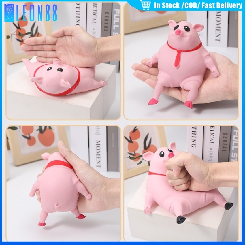 ตุ๊กตาหมู หมูบีบ ของเล่นยืดได้ ช่วยลดความเครียด บีบอัด สินค้ามีคุณภาพ