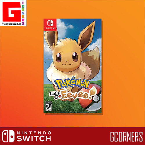 สินค้าขายดีNintendo Switch : เกม Pokemon Lets's GO - Eevee ( ENG )สินค้าจัดส่งจริง