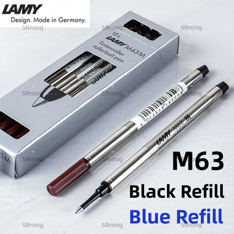 [[จัดส่งวันนี้] ] German LAMY Refill LAMY M63 Refill Roller Ball Pen - Black / Blue 0.7mm Refill เยอ