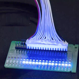 3S-20S LED Detection Board เครื่องทดสอบสายไฟการตรวจจับสายไฟแบตเตอรี่ลิเธียม Charger แผ่นป้องกันสําหรับ Li-ion LifePo4 แบตเตอรี่ลิเธียมป้องกัน 4S 7S 16S BM