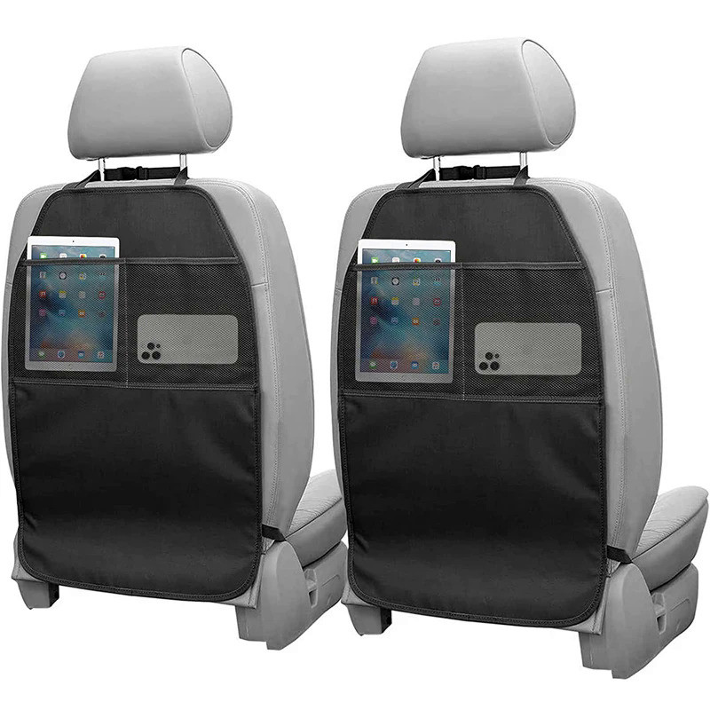 1/2Pc Baby Kids Car Safety Seat Protector Mat Kick Mats Cushion Seat Back Protective Cover Non Slip 