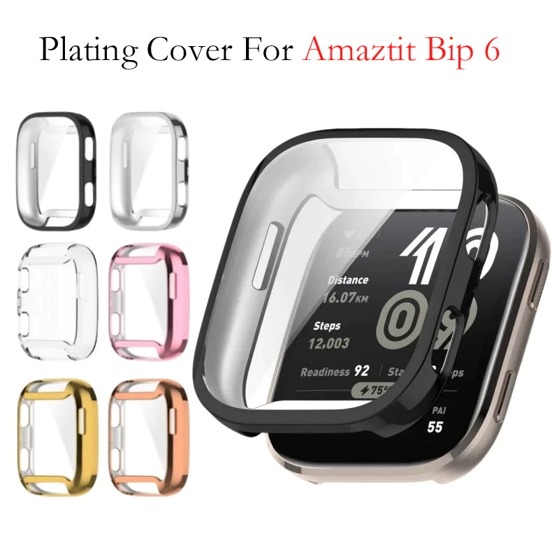 เคสTPUสําหรับ For Amazfit Bip 6 ป้องกันหน้าจอกรณีนุ่มAll-Aroundป้องกันกันชนสําหรับ for Amazfit Bip 6 Accessorie