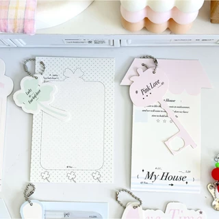 6 ชิ้น/เซ็ต Ins แท็กแขวนจี้ DIY บรรจุภัณฑ์วัสดุตกแต่งของขวัญ