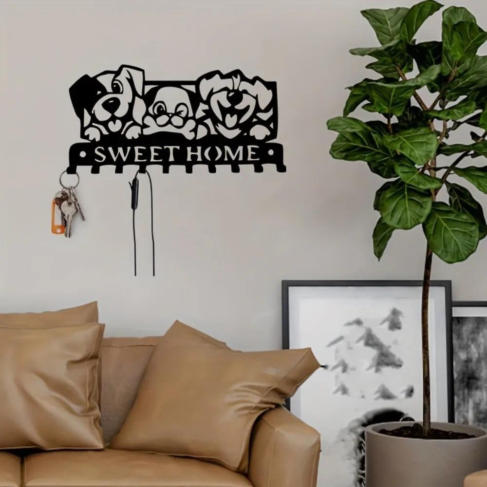 CIFbuy 2D Vintage Animal Wall Hook Key Holder ตกแต่งบ้าน