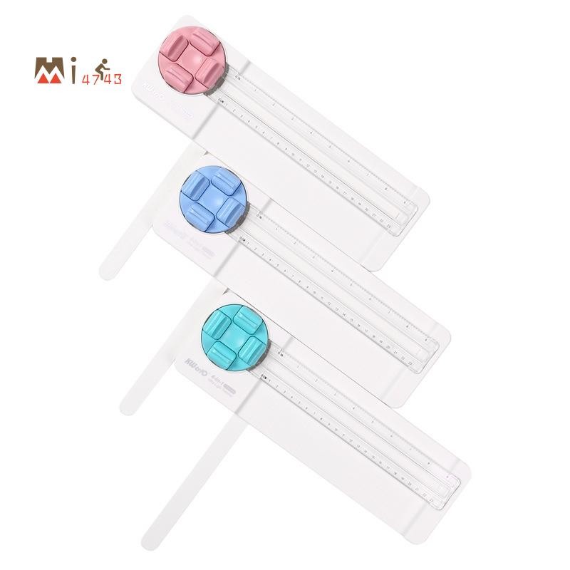 Mi4743KW-TRIO 4-in-1 เครื่องตัดกระดาษอเนกประสงค์โค้ง/ตรงภาพถ่ายทําเครื่องมือตัดเลื่อน