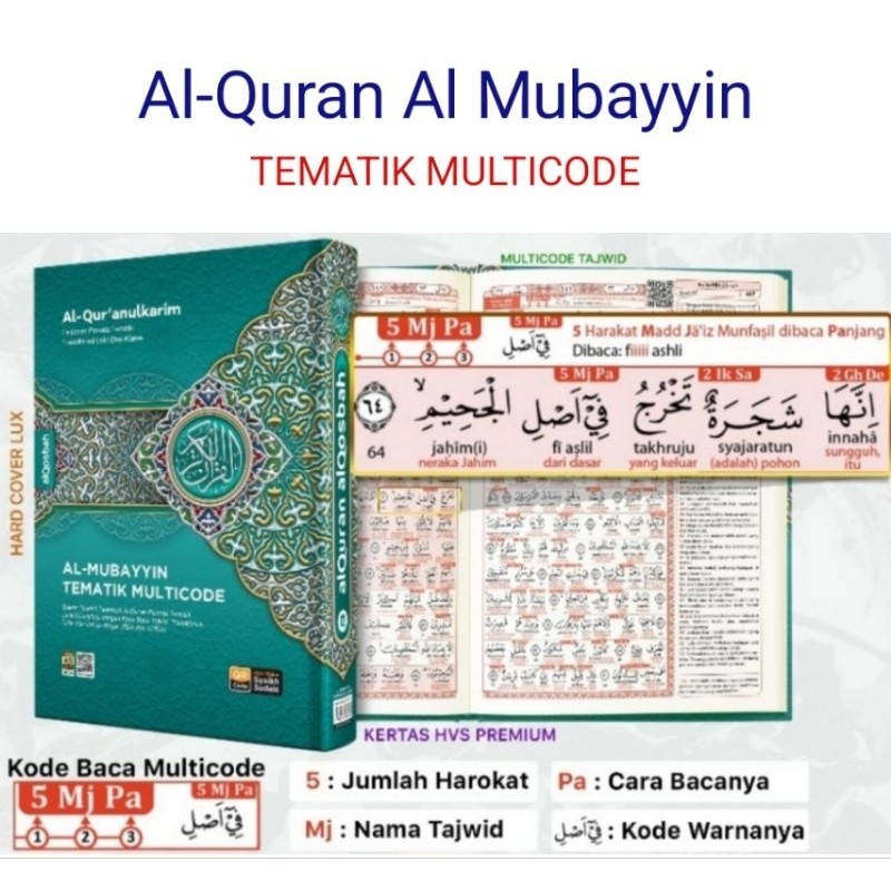 Al quran Al Mubayyin Al quran lating Word Transmation Al-quran Alqosbah ต้นฉบับ