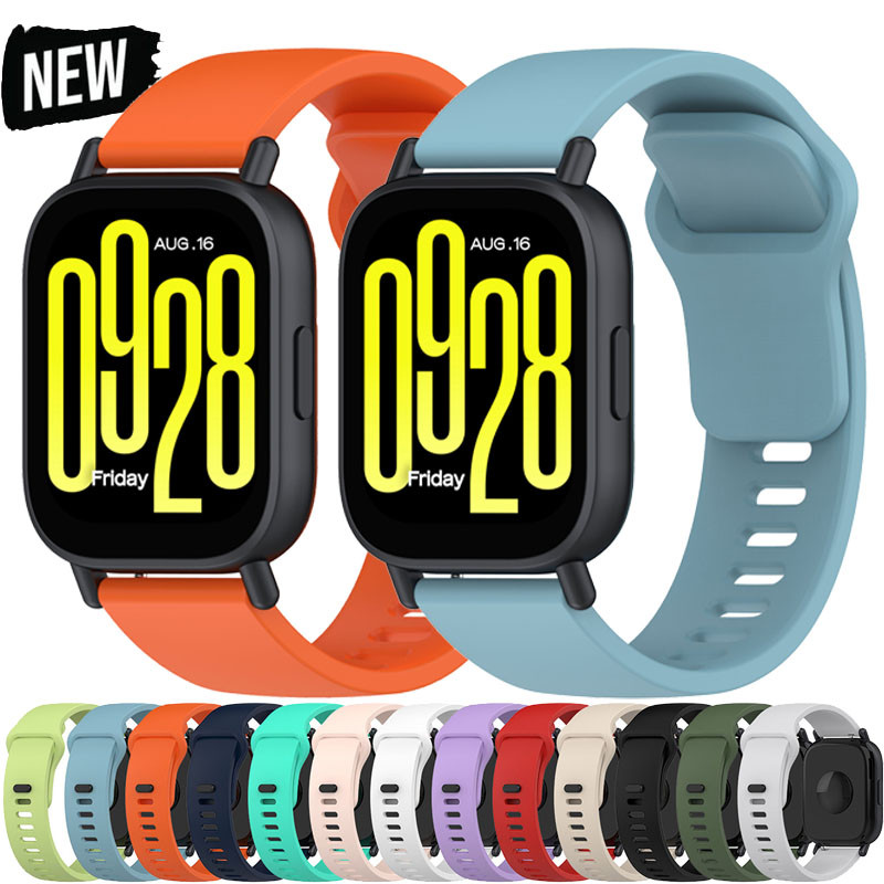 22 มม.สายคล้องคอซิลิโคนสําหรับ Redmi Watch 5 Active Lite สมาร์ทวอท์ชสําหรับ Redmi Watch 3 Active Lite อุปกรณ์เสริม