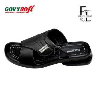 Govysoft PU รุ่น 2050 รองเท้าแตะ รองเท้าแตะแบบสวม รองเท้าผู้ชาย