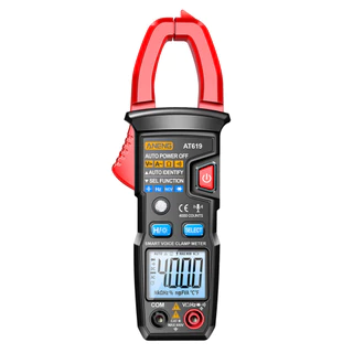 Aneng At619 Clamp Meter Ac Current Voice Broadcast Multimeter Ammeter Voltage Tester Car Amp Hz Capacitance Ncv Ohm Tools Others