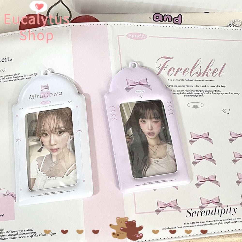 Eucalytus1 ผู้ถือบัตร,Kpop หวานบัลเล่ต์สไตล์อัลบั้มรูป, INS การ์ดไอดอลรวบรวม Y2K Photcards แขนป้องกัน Star Chaser